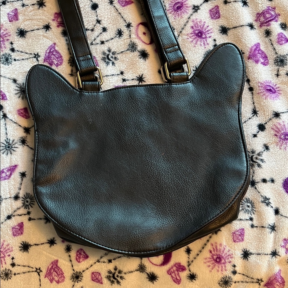 Target Black 🐈‍⬛ KITTY Cat Face EYELASHES Bag - Picture 5 of 13